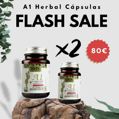 A1 Herbal Cápsulas – Pack 2